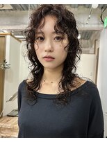 アクセヘアー 町田(acce hair) ハイレイヤーくりくりパーマ