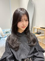 コアレス キョウト(COALESS kyoto)&nbsp;韓国ヘア/レイヤーカット/顔まわりカット/Instagram @ken__gucci