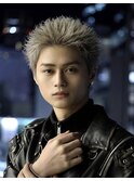 MEN’S HAIR/サーフカール/刈り上げセンターパート
