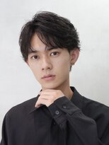 バイフィフス 原宿/表参道(by fifth) フェザーパーマニュアンスパーマ大人メンズカットセンターパート