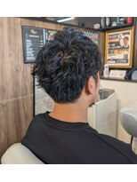 キングマンバーバー 田町店(KING MAN BARBER) 大人ツーブロックパーマ