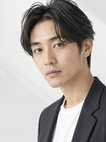 ダブルオーバイオーバーレイ 武蔵新城(w/o by Overlay) 定番メンズナチュラルセンターパート