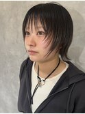 ショートレイヤー/ショートウルフ/顔まわりレイヤー