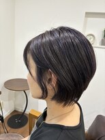 コンフィーヘアバイファースト(COMFY.HAIR by FIRST)&nbsp;ショートボブ・ラベンダーカラー