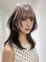 アイトーキョーエス 渋谷(AI TOKYO S) ハッシュカット/グレージュ/ツートンカラー/渋谷