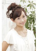 編み込みカチューシャヘアセット　広尾駅徒歩３分☆4320円 F