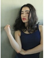 ナヌーク シブヤ(nanuk shibuya)&nbsp;【nanuk】地毛っぽい暗めなカラーが似合う人に◇アンニュイヘア