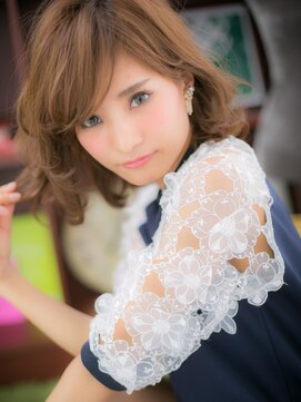 カバーヘア ブリス 川口(COVER HAIR bliss) *+COVER HAIR+*…クールフェミニン‥なふわミディa