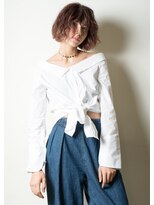 アズーア ヘアーアンドスパ(azure hair&spa)&nbsp;ニュアンスカールボブ　ミニマムボブ