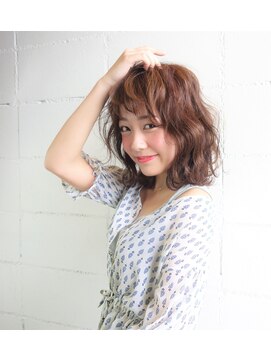 ヘアアンドメイク コルト フォークロア(HAIR&MAKE COLT FOLKLORE) 肩ライン☆ふんわり外ハネボブ