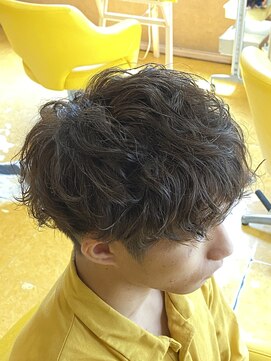 アサンタ サナ(Asante sana) 【Asante】メンズ　波巻きスパイラルパーマ