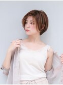 大人素敵ショートボブ