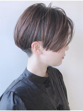 モリオフロムロンドン 原宿本店(morio from London) 【morio 原宿】ハンサムショート　外国人風カラー　ブリーチなし