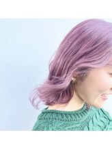 タイドヘアー(tide hair) SHOTA  style ペールバイオレット