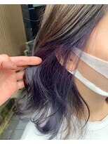 人気のラベンダー！　インナーカラー