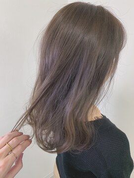 ガーランドウメダ(Garland umeda) スロウ×グレージュ×セミロング