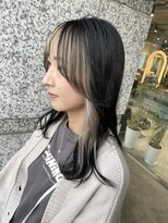 サロンドミルク 新百合ヶ丘店(salon de MiLK)&nbsp;フェイスラインインナーカラー【新百合ヶ丘】