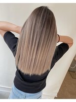 ロンド レア 天神大名店(Lond Le’a)&nbsp;ミルクティー×バレイヤージュ[天神大名/博多/福岡天神]