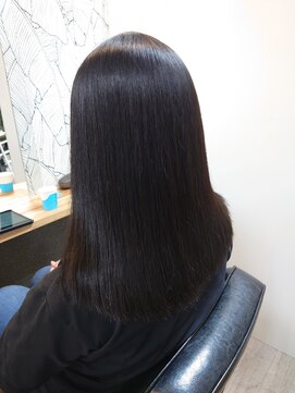 ヘアーカルチャー 小倉台店 HAIR CULTURE ロングストレート小顔艶髪髪質改善縮毛矯正