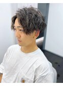 センターパートツイスパ