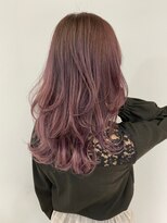 オズ 郡山桑野店(OZ)&nbsp;《オズ》ピンクラベンダー#ブリーチなし#髪質改善