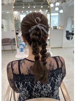 ツインポニー★ポニーテール★アレンジ★ヘアセット
