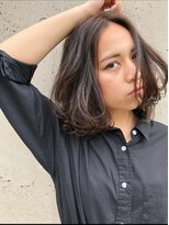 ワークス 下北沢(WORKS)&nbsp;無造作外人風カラーセミウェットウェーブ【下北沢】