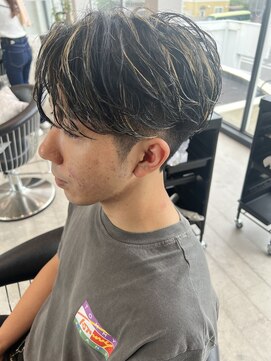 ロンド クラン 岡崎(Lond Clan) ハイライト/メッシュ/センターパート