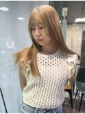ワンブリーチでできるキャラメルベージュ♪【多田　華歌】