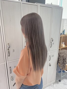 ハーツヘアーズ 五日市店(HEARTS hair's) ダブルカラー　ミルクティー