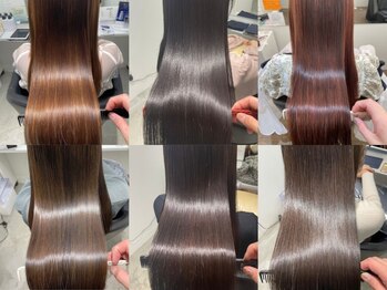 イレス 札幌円山店(IRESU)の写真/大人女性の為の上質ヘアケアサロン。半個室ブースで贅沢な時間を[髪質改善/トリートメント/酸性ストレート]