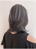 くびれミディ×コントラストハイライト/30代40代