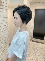 メモリーズ 表参道(Memories)&nbsp;ショートボブ/簡単スタイリング/丸みショート/可愛い/20代30代