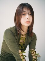 リィベ(Liibe)&nbsp;20代30代40代/暗めカラー/ココアベージュ/レイヤー