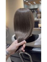 サロンドミルク 新百合ヶ丘店(salon de MiLK)&nbsp;ミルクティーベージュグレージュダブルカラーケアブリーチ