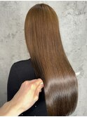 髪質改善　髪質改善カラー　うるつや　ストレート　透明感　美髪