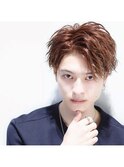 フェザーツイストスパイラルかきあげジェントル刈り上げショート