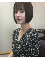 ソイ(soi)&nbsp;綺麗目大人暗髪ミニボブ