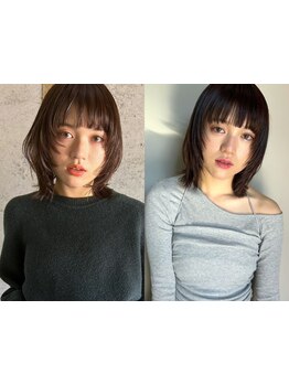 髪質/骨格に合わせたこだわりのカットで360度美しく【 髪質改善/白髪ぼかし/トリートメント/四日市】