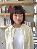 ウーフ(U-fu)&nbsp;ワイドバング/ショートボブ/外ハネボブ/レイヤーボブ