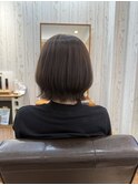 ボブ×外ハネ