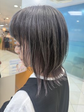 アース 津田沼店(HAIR&MAKE EARTH) ハイライト×外はねボブ