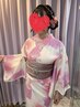 浴衣レンタル＋着付け＋ヘアセット  