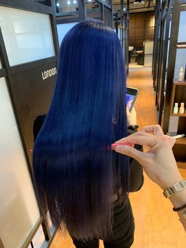 ナンバー エリュン 秋田店(N°Elune) 深みblue/つやつやスーパーロング！