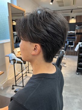 シーフ 千葉(Cyf) センターパート/フェザーショート/ビジネスヘア/千葉駅/保立大翔