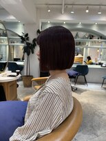 ロンド シャルム 吉祥寺(Lond charme)&nbsp;暗めカラー/ボブ/顔周り/前髪/レイヤー/髪質改善/縮毛矯正