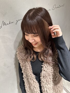 ラボアン 梅田店(lab.em.) ツヤ髪×動き×さりげない色味で私だけのスタイル