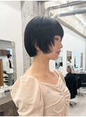 美シルエット×コンパクトショートボブ