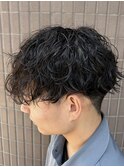 ニュアンスパーマ/ベリーショート/韓国マッシュ/松戸駅/men's