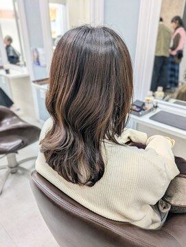 ジパングインスパイア セミロングニュアンスレイヤー♪30代40代